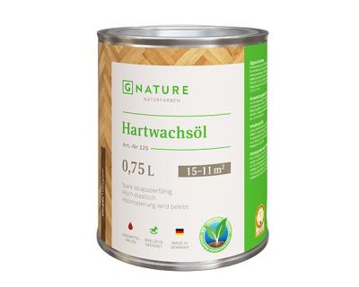 Масло для дерева с твёрдым воском GNature 255 Hartwachsöl - 2,5 л.